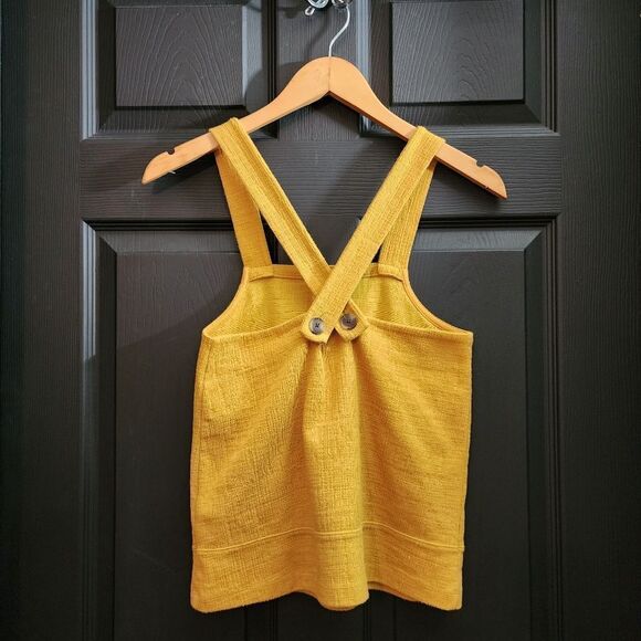 Madewell Apron Cross-Back Tank Top - Picture 9 of 11